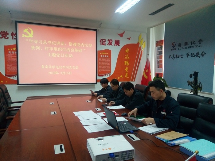 电仪车间党支：组织开展“学深习总书记讲话、悟透党内法规条例、打牢组织生活会基础 ”主题党日活动.jpg