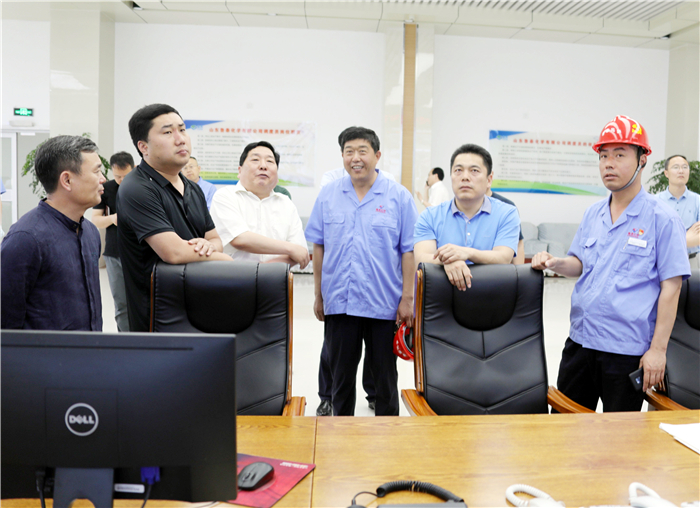 【上级关怀】鱼台县委副书记,县长刘学圣到鲁泰化学调研指导工作