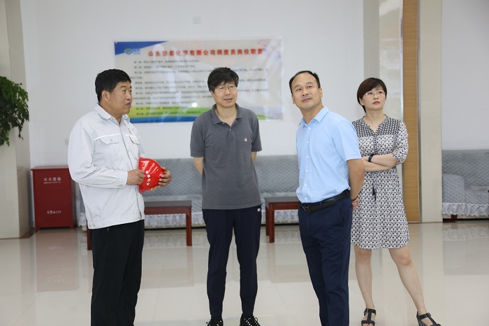 中国信达资产管理公司总经理邓立新一行到鲁泰化学调研指导工作.JPG