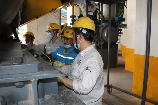 2022年年度大修职工风采 