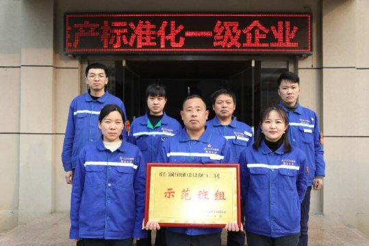 公司示范班组：王改革班