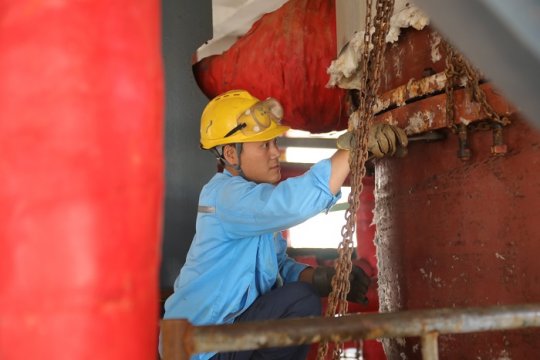 2023年年度检修职工风采