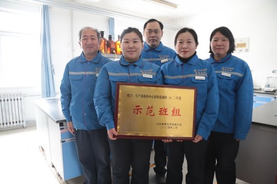 示范班组：张燕班